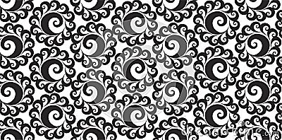 Abstract background of shining spirals Vector Illustration