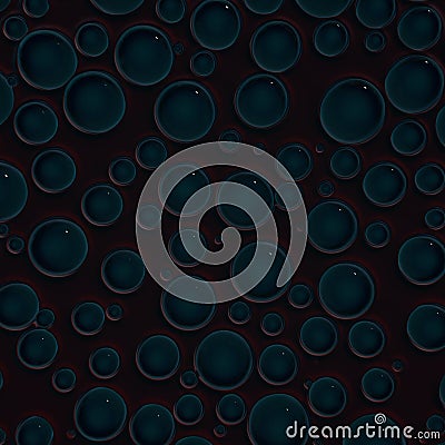 Abstract background of small rings . 3D Stock Photo