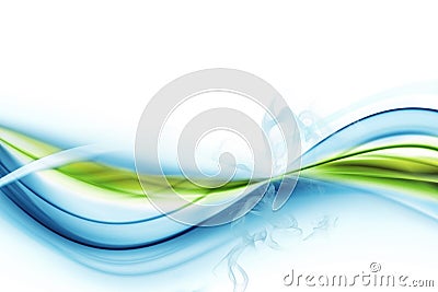 Abstract background with smoke Stock Photo