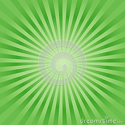 Abstract background. Soft Bright Green rays background. Vector Vector Illustration