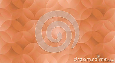 abstract background of soft and warm geometric and circular shapes with gradient and gradients Cartoon Illustration