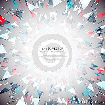 Abstract background of star burst - eps10 vector Vector Illustration