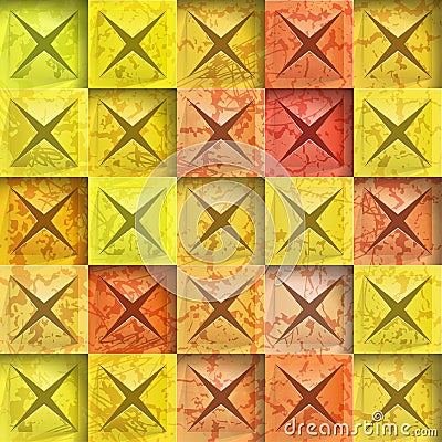 Abstract background stone squares Vector Illustration