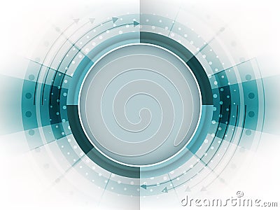 Abstract background with stripe for your text. Vector illustration with circular pattern. Vector Illustration