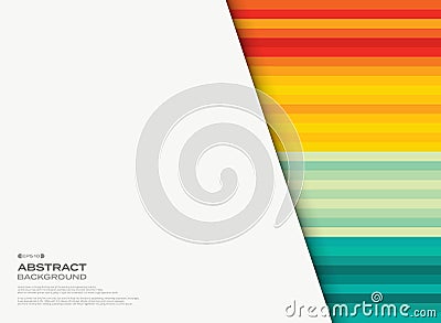 Abstract background of summer color pattern with copy space Vector Illustration