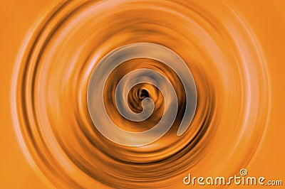 Abstract background swirling sphere yellow Stock Photo