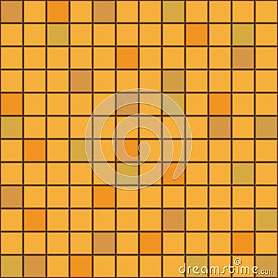 Abstract background from a tile mosaic Vector Illustration