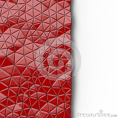 Abstract background of triangle polygons background. Stock Photo