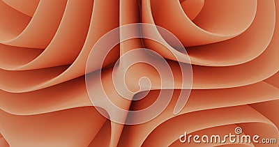 abstract background using wave patterns like a rose flower which has 3d and subtle effect Stock Photo
