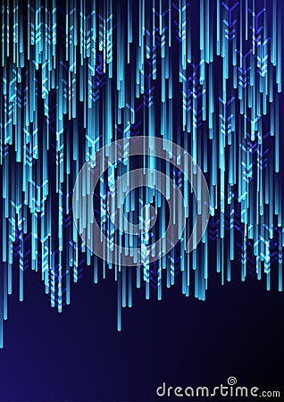 Abstract background vector design graphic technology digital algorithm Stock Photo