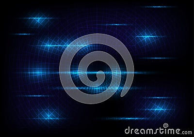 Abstract background vector design graphic technology digital network communication Stock Photo