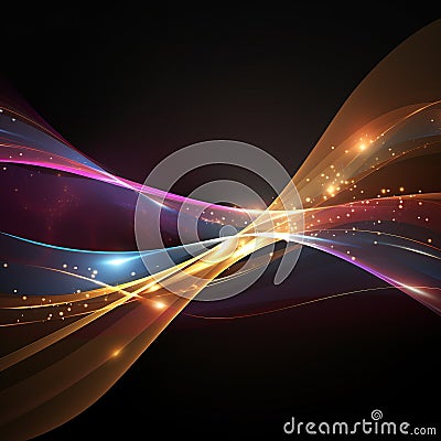 Abstract Background Vector: Enhance Your Design with Unique Color and Style Stock Photo