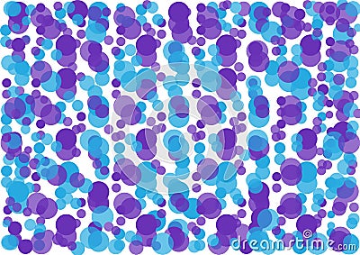 Abstract background vector illustration, circle texture template design Vector Illustration