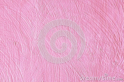 Abstract background. The wall are painted light pink Stock Photo