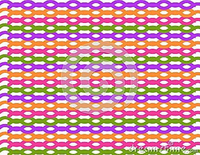 Abstract Background Design with Zig zag Line colors Vector Illustration