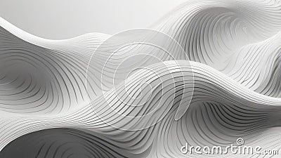 Abstract background with wave lines. Dynamic abstract vector design Stock Photo