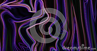 Abstract background with waves | Colorful abstract waving texture over 4k resolution. Stock Photo