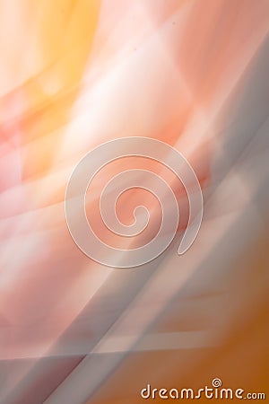 Abstract background with wavy straight and diagonal lines in orange gray tones Stock Photo