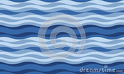 Abstract background with wavy stripes in vibrant colors, creating a rippled, liquid effect. Smooth curves and textured lines add Vector Illustration