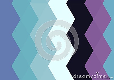 Abstract background wavy with winter blues, purples and blacks. The amalgamation of these cool tones Stock Photo