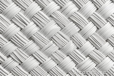 abstract background weaving from ropes Stock Photo