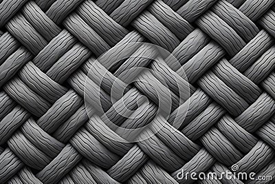 abstract background weaving from ropes Stock Photo