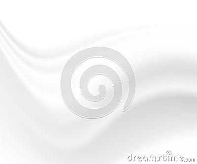 Abstract background with white-gray gradient, clean white cloth stripes, cloth stripes. Vector illustration Vector Illustration