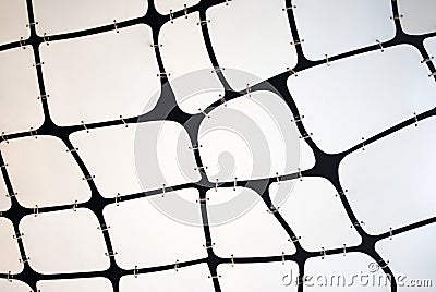 Abstract background with white uneven plates Stock Photo