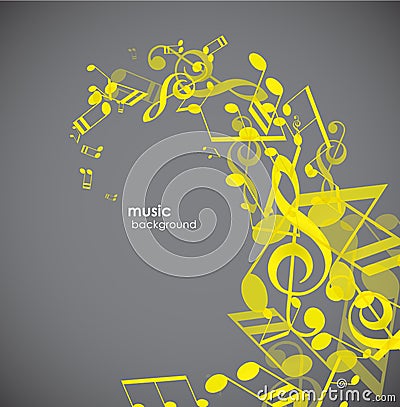 Abstract backgrounds with grey tunes. Vector Illustration