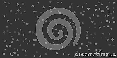 Abstract Balck and White Randomly Spotted Background Design, Pattern in Editable Vector Format Vector Illustration