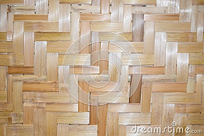 Abstract Bamboo weave sheets for Textures background Stock Photo