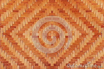 Abstract bamboo woven pattern texture for background Stock Photo