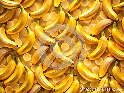 Abstract Banana Still Life A Medium Shot Exploring Textural Patterns and Color Variations Stock Photo