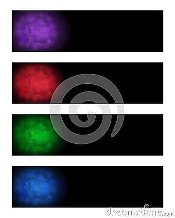 Abstract banners Vector Illustration