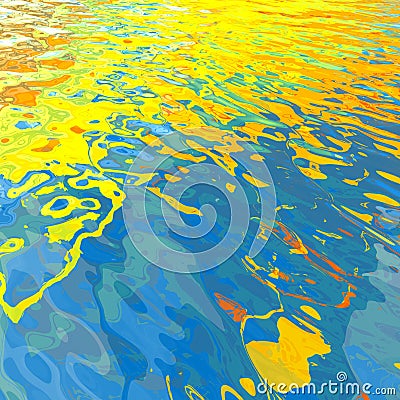 Abstract beautiful water Stock Photo