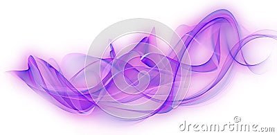 Abstract beautiful waves background design - isolated Stock Photo