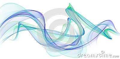Abstract beautiful waves background design Stock Photo