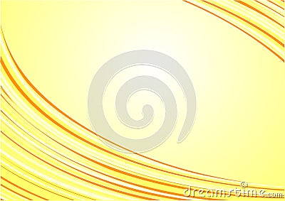 Abstract beautiful yellow waves background. sunny. s Stock Photo