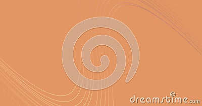 Abstract beige pastel background with dynamic 3d lines. Stock Photo