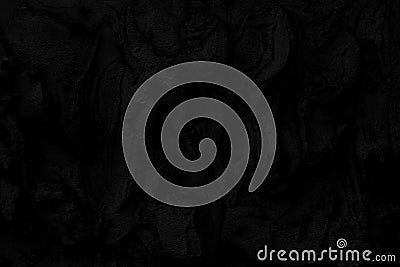 Abstract black background. Black stucco texture. Stock Photo