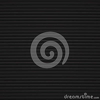 Abstract black bold lines pattern horizontal realistic on dark b Vector Illustration