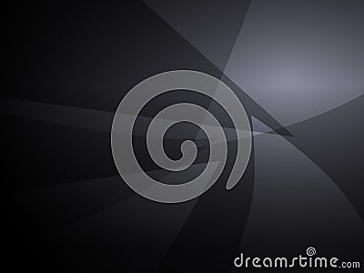 Abstract black geometric shape design background Stock Photo