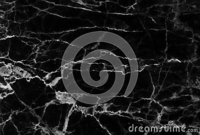 Abstract black marble patterned (natural patterns) texture background. Stock Photo