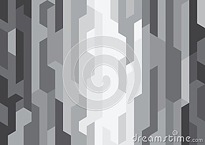 Abstract black modern shape background Stock Photo