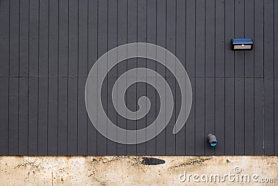 Abstract Black Wall Stock Photo