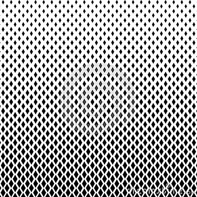 Abstract black and white color of squares shapes halftone patter Vector Illustration