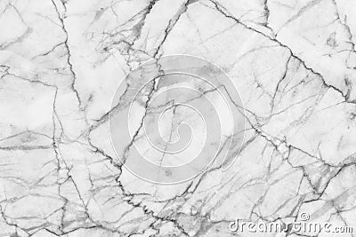 Abstract black and white marble patterned (natural patterns) texture background. Stock Photo