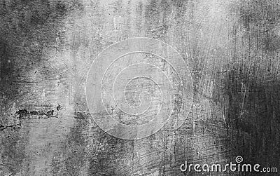 Abstract black & white monochrome distressed stone texture grunge effect background Stock Photo