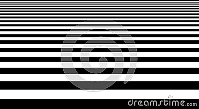 Abstract black and white stripes floor geometrical shape Stock Photo