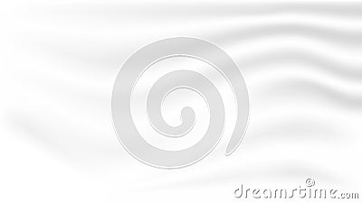 Abstract blank white soft satin fabric texture background Stock Photo